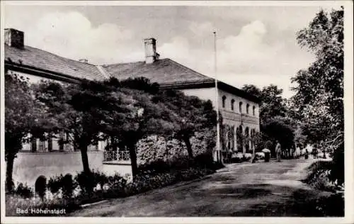 Ak Bad Höhenstadt Fürstenzell in Niederbayern, Straßenpartie, Gasthaus