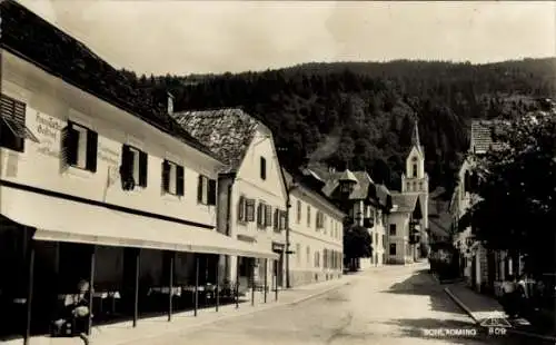 Ak Schladming Steiermark, Straßenpartie