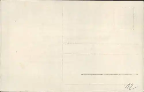 Ak Frauenakt, nackte Frau auf einem Bärenfell, Busen