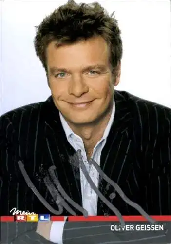 Ak Schauspieler Oliver Geissen, Portrait, Autogramm