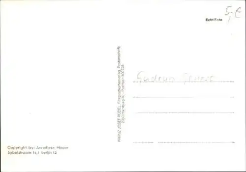 Ak Schauspielerin Gudrun Genest, Portrait, Autogramm