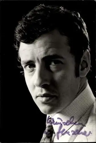 Ak Schauspieler Jochen Genscher, Portrait, Autogramm