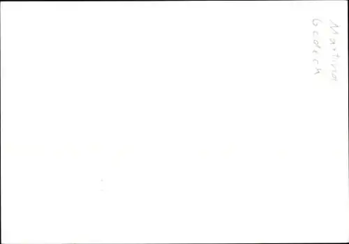 Ak Schauspielerin Martina Gedeck, Portrait, Autogramm