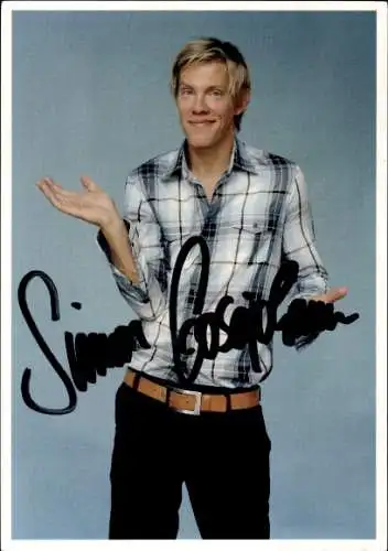 Ak Schauspieler Simon Gosejohann, Portrait, Autogramm