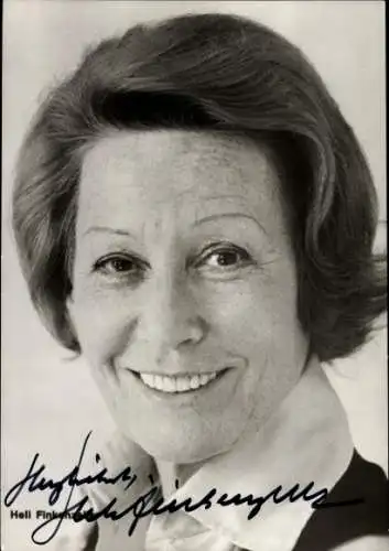 Ak Schauspielerin Heli Finkenzeller, Portrait, Autogramm