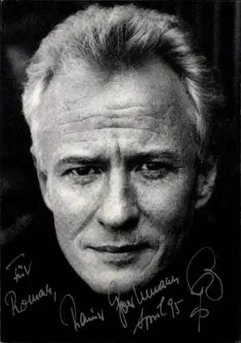 Ak Schauspieler Rainer Goernemann, Portrait, Autogramm