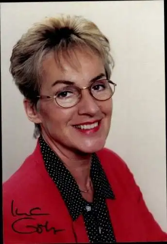 Ak Schauspielerin Ina Götz, Portrait, Autogramm