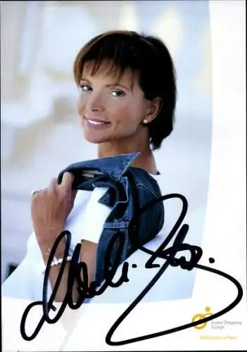 Ak Schauspielerin Uschi Glas, Portrait, Autogramm