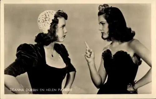 Ak Schauspielerin Deanna Durbin, Helen Parrish, Portrait