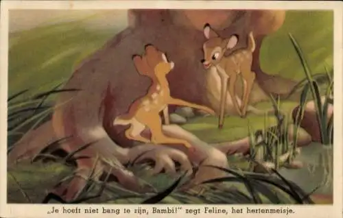 Ak Walt Disney, Bambi, Wald