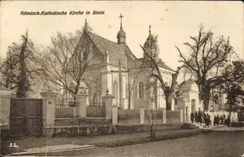 Ak Biala Polen, Römisch-katholische Kirche