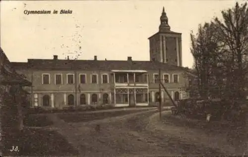 Ak Bielsko Biała Bielitz Biala Oberschlesien, Gymnasium