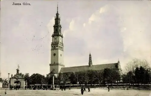 Ak Częstochowa Tschenstochau Schlesien, Jasna Góra, Wallfahrtsort Klarenberg, Paulinerkloster