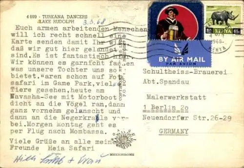 Ak Turkana Dancers, Lake Rudolph