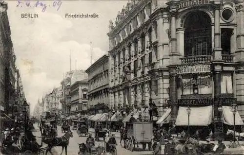 Ak Berlin Mitte, Friedrichstraße, Geschäfte, Das kleine Journal