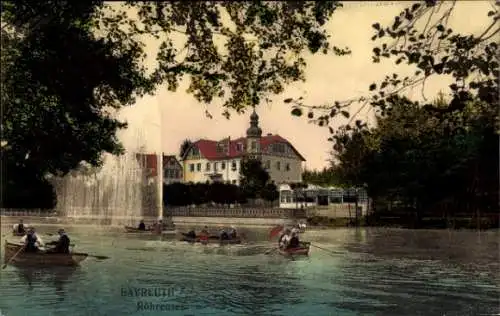 Ak Bayreuth in Oberfranken, Röhrensee