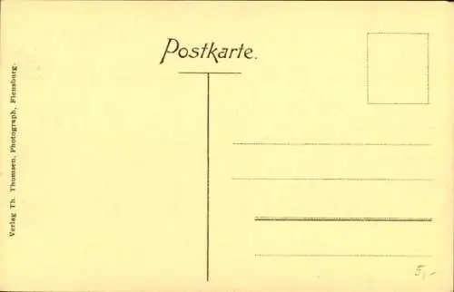 Ak Flensburg in Schleswig Holstein, Marineschule zu Mürwik