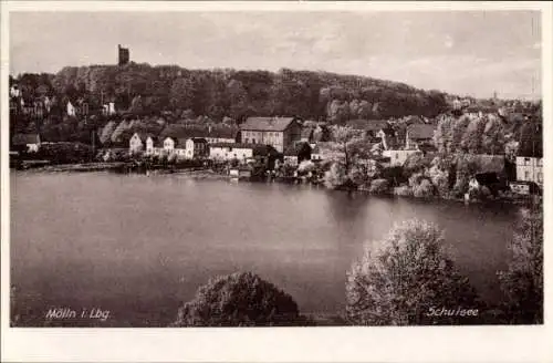 Ak Mölln im Herzogtum Lauenburg, Schulsee