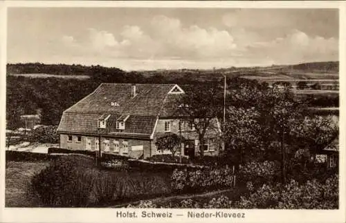 Ak Niederkleveez Bösdorf in Holstein, Gasthaus