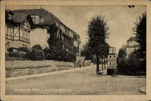 Ak Arnstadt in Thüringen, Arnsbergschule