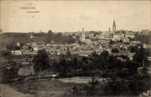 Ak Warburg in Westfalen, Gesamtansicht