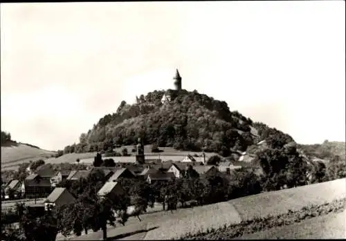 Ak Seitenroda in Thüringen, Leuchtenburg bei Kahla