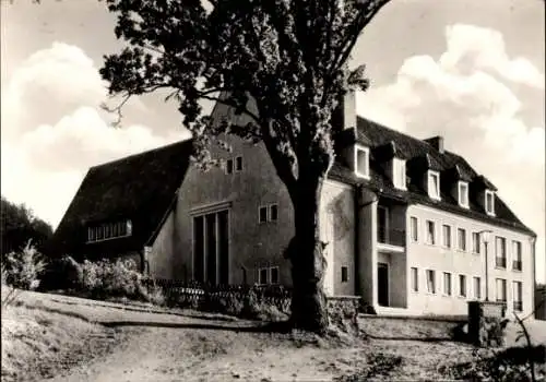 Ak Bad Liebenstein im Wartburgkreis, Blick auf Kurheim der evangelischen Kirche