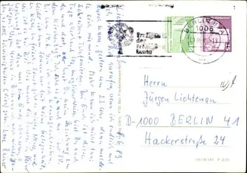 Ak Steinthaleben Kyffhäuserland in Thüringen, Fernsehturm Kulpenberg, Turmrestaurant