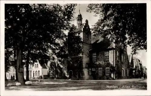 Ak Norden Ostfriesland, Altes Rathaus