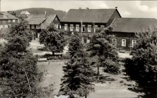 Ak Neustadt am Rennsteig Großbreitenbach in Thüringen, FDGB-Erholungsheim Goldener Frosch