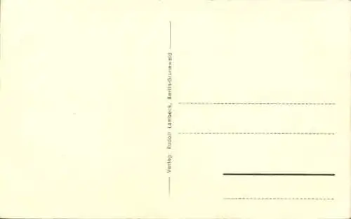 Ak Hallig Hooge in Nordfriesland, Hallig im Sturm