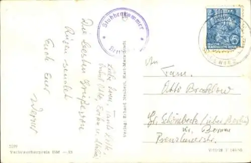 Ak Sassnitz auf Rügen, Steilküste