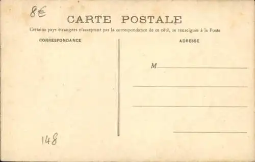 Ak Montdidier Somme, Rue du Faubourg Saint Martin