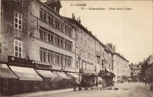 Ak Chambéry Savoie, Place Saint-Leger