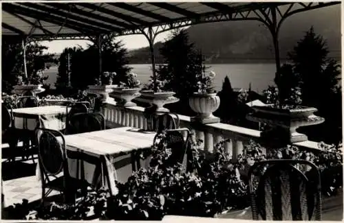 Ak Annecy Haute Savoie, Hotel Regina, Clement Carret