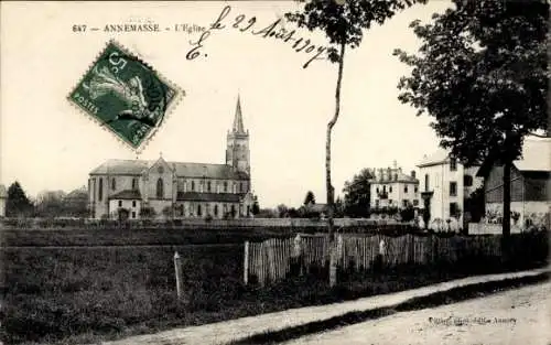 Ak Annemasse Haute Savoie, Kirche