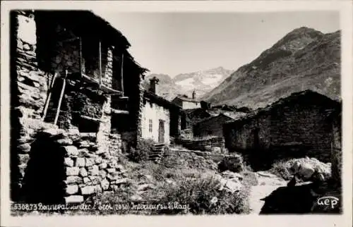 Ak Bonneval Savoie, Interieur du Village