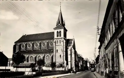 Ak Dammartin en Goële Seine et Marne, L'Eglise Saint-Jean