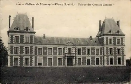 Ak Moussy-le-Vieux Seine-et-Marne, Maison des Gueules Cassees