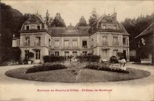 Ak Mouchy-le-Chatel Oise, Chateau de Morainval