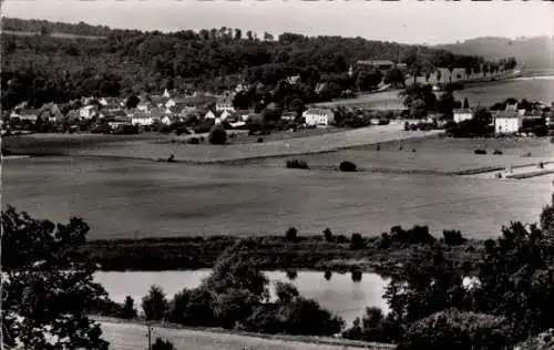 Ak Luzancy Seine et Marne, Panorama