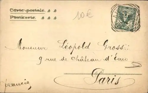 Ak König Viktor Emanuel III. von Italien, Präsident Emile Loubet