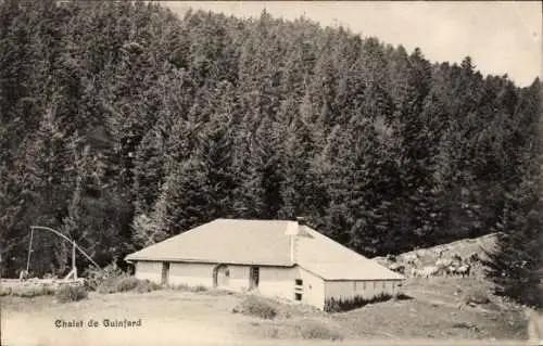 Ak Saint Cergue Kanton Waadt, Chalet de Guinfard