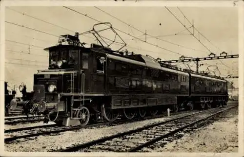 Ak Schweizer Eisenbahn, Elektrische Lokomotive