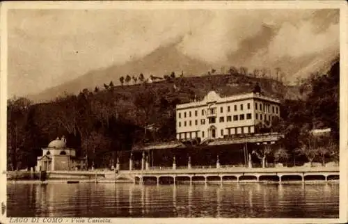 Ak Lago di Como Lombardia, Villa Carlotta