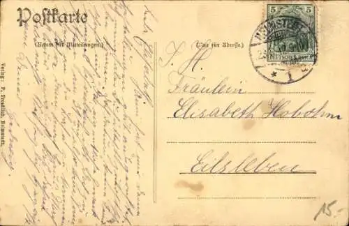 Ak Helmstedt in Niedersachsen, Partie an der Südseite