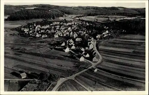 Ak Ringingen (Hohenzollern) Burladingen Schwäbische Alb, Fliegeraufnahme