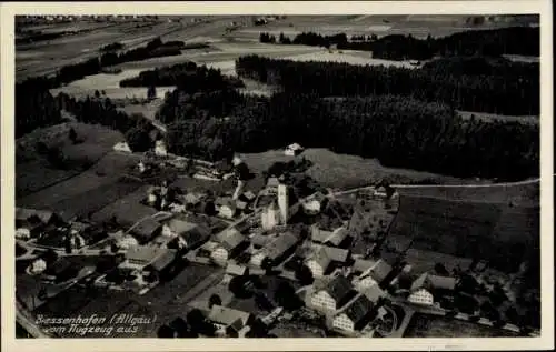 Ak Biessenhofen im Ostallgäu, Fliegeraufnahme