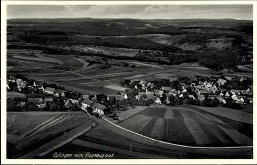 Ak Eglingen Dischingen in der Schwäbischen Alb, Fliegeraufnahme