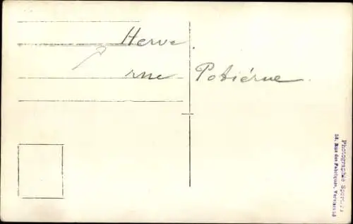 Foto Ak Herve Wallonien Lüttich, rue Potierue, Ruinen